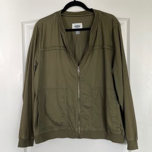 Ladies Linen Old Navy Jacket Size XL